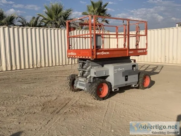 2012 SKYJACK SJ6832RT ROUGH TERRAIN SCISSORLIFT 1530103225