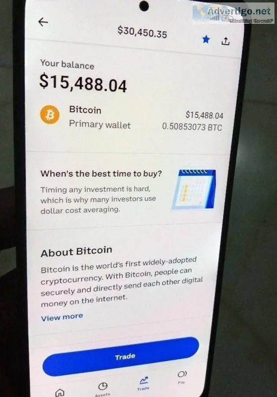 Invest in bitcoin and ethereum