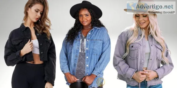 Denim Jackets for Women - Austin
