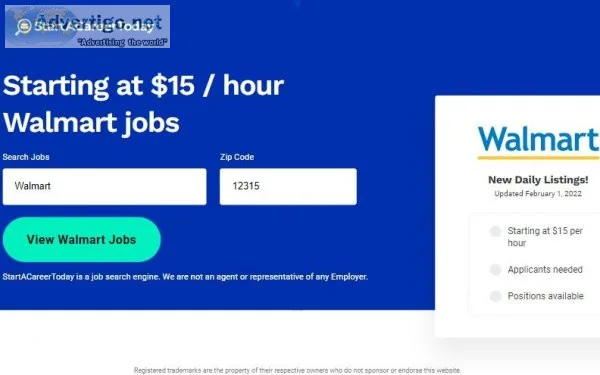 StartACareerToday - Walmart - (US)