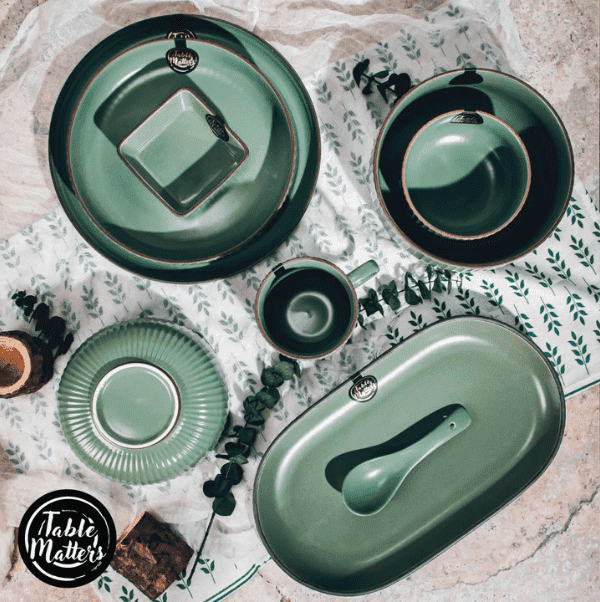 Buy tove olive 12 inch oval shaped plate