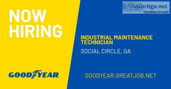 Industrial Maintenance Technician - Social Circle GA- 500 Retent