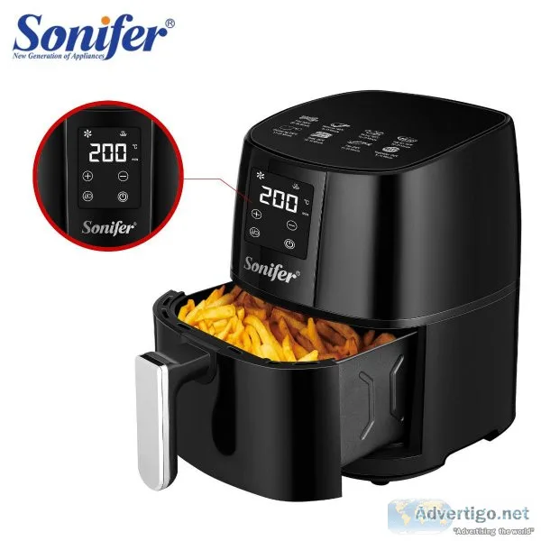 Sonifer 4 2L Air Fryer Without Oil Oven 360&degBaking LED Touchs