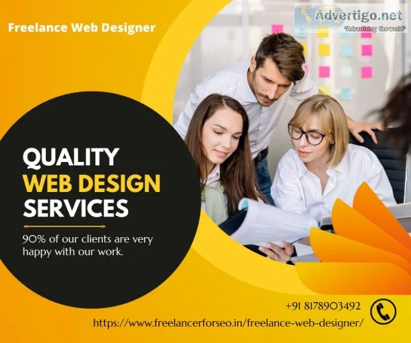Freelance web designer in delhi