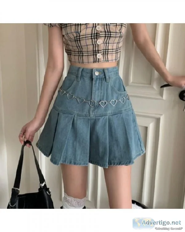 Summer High-Waist Korean Style Fashion Clothing Women Casual Den