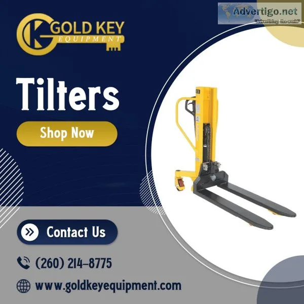 Tilters  Container Tilters  Ergonomic Material Handling Solution