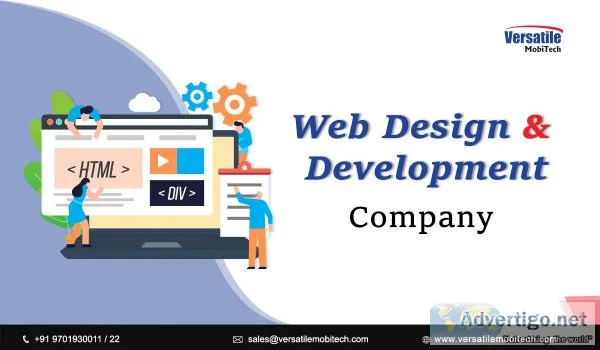 Website design compay in hyderabad | versatile mobitech