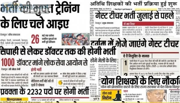 Importance of an employment news web portal on this date
