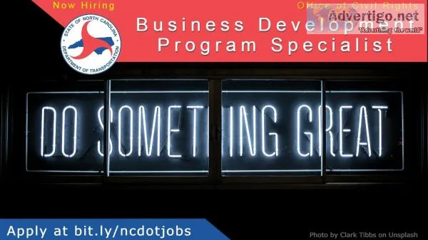 Business Development Program Specialist - NEW HIGHER SALARY