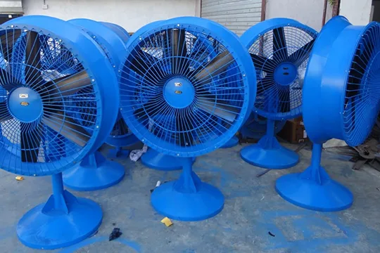 Industrial pedestal fans in ahmedabad