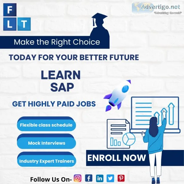 Placement oriented SAP training in Noida