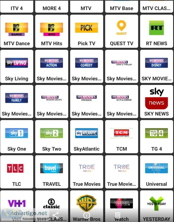 Cable Tv Channel for Smart devices works like regular cable no m