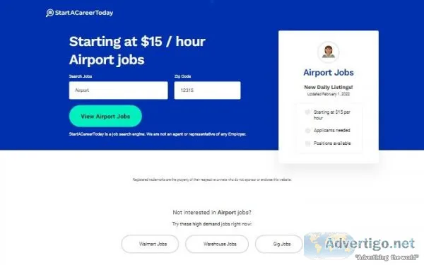 StartACareerToday - Airport Jobs(US)