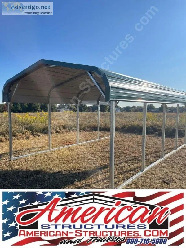 12x20x6 Carport