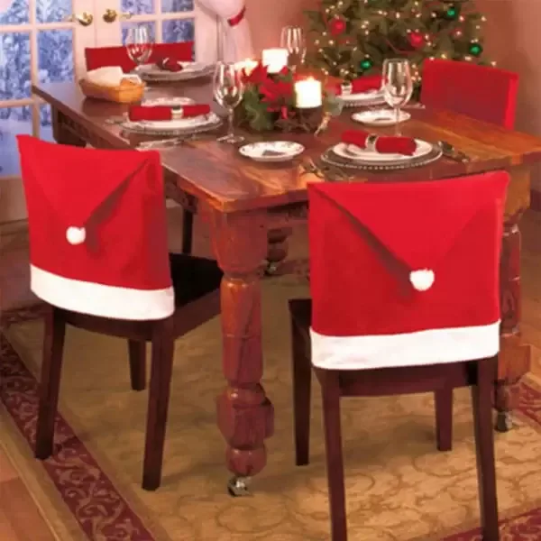 Christmas Chair Covers 4pc set