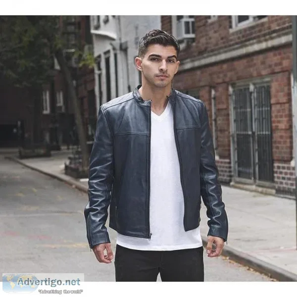Best-Quality Whetblu Men s Biker Leather Jacket - Zooloo Leather