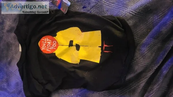 IT HALLOWEEN Shirt dogs large