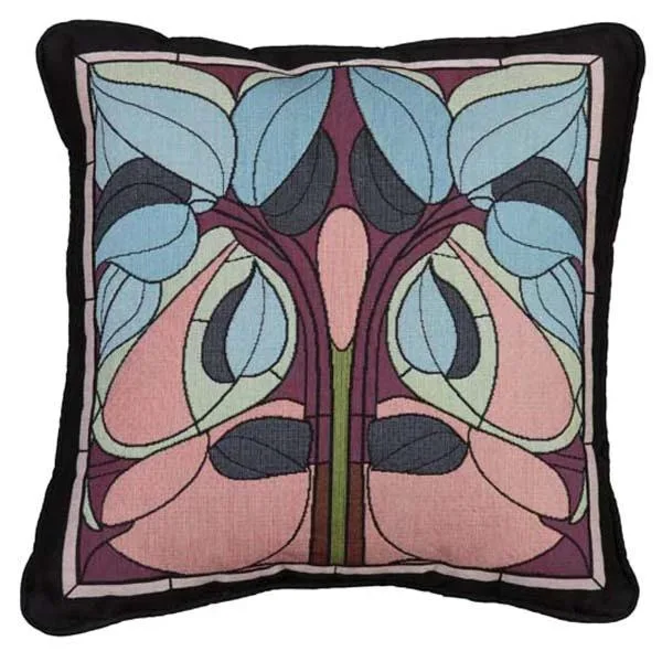 Vineyard Art Nouveau Floral Window Cushions  Made in the USA