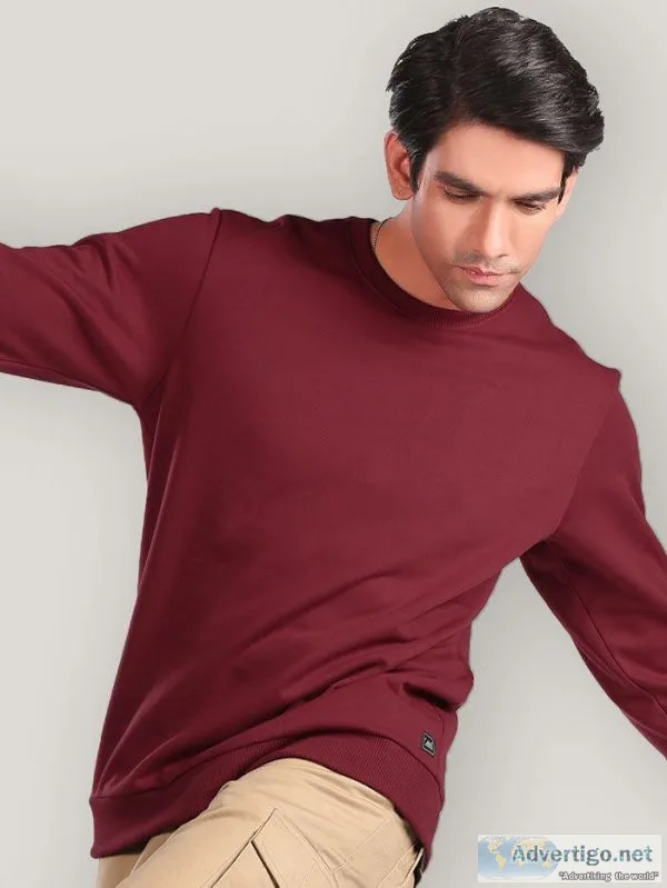 Men sweatshirt online | explore new arrivals | beyoung