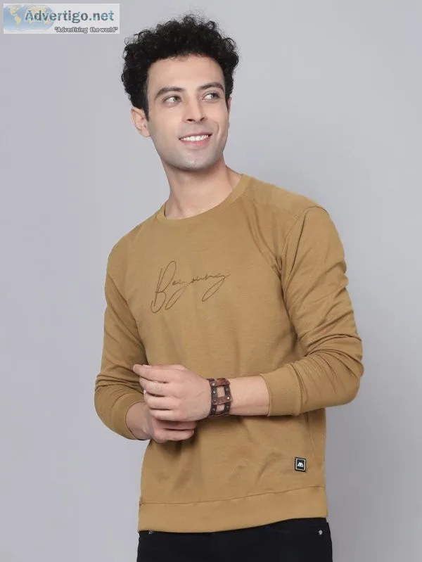Men sweatshirt online | explore new arrivals | beyoung