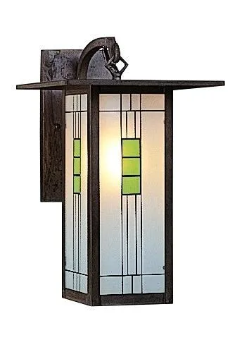 Arroyo Craftsman  Franklin 9&quot Long Body Wall Mount Light