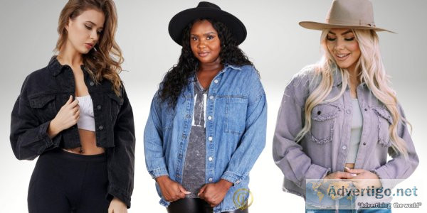 Denim Jackets for Women - Chicago West Chicagoland