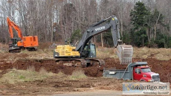 We can help you finance construction equipment