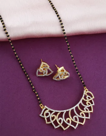 Unique design collection of short mangalsutra online at best pri