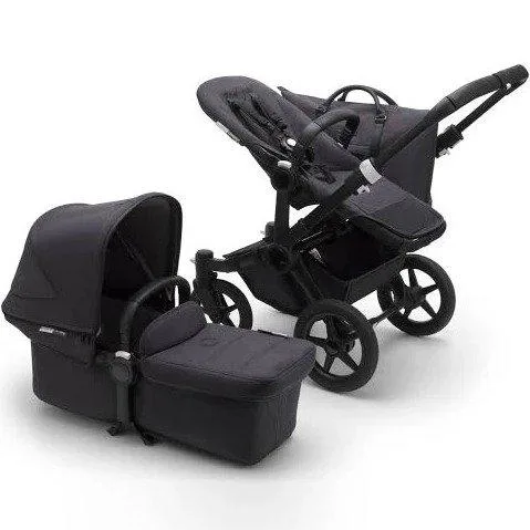 Bugaboo Donkey3 Mono Complete Stroller - BlackMineral Washed Bla