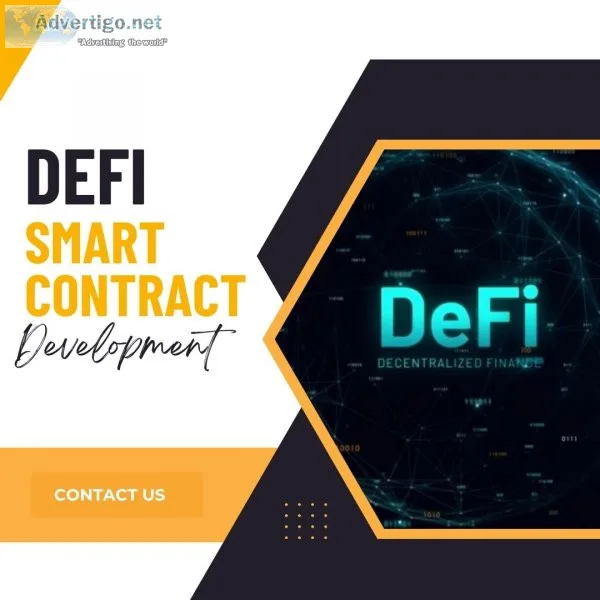 Defi smart contract development