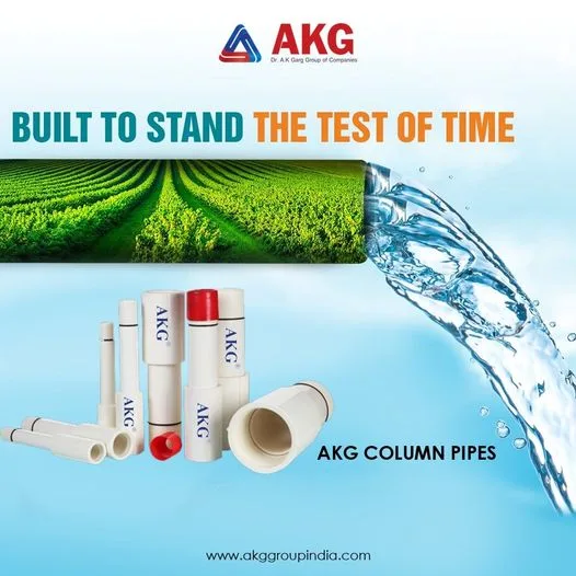 Superior quality upvc column pipes for submersible pumps