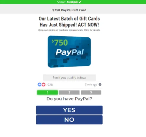 GIFT CARD 750