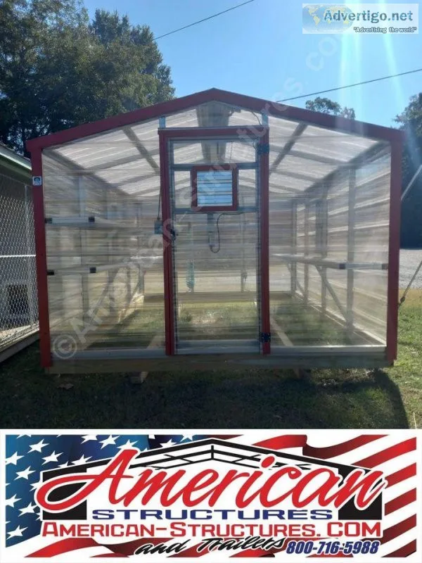 American-Structures 10X16 Greenhouse - In Stock