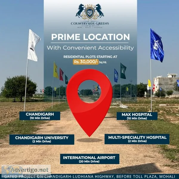 Countryside greens || residential plots/lands (9646-650-650)