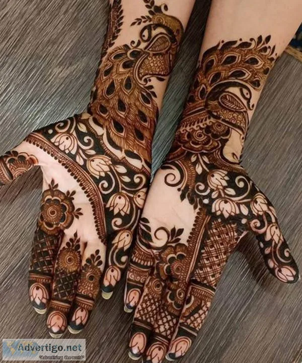 15+ easy and beautiful arabic mehndi design for wedding season -