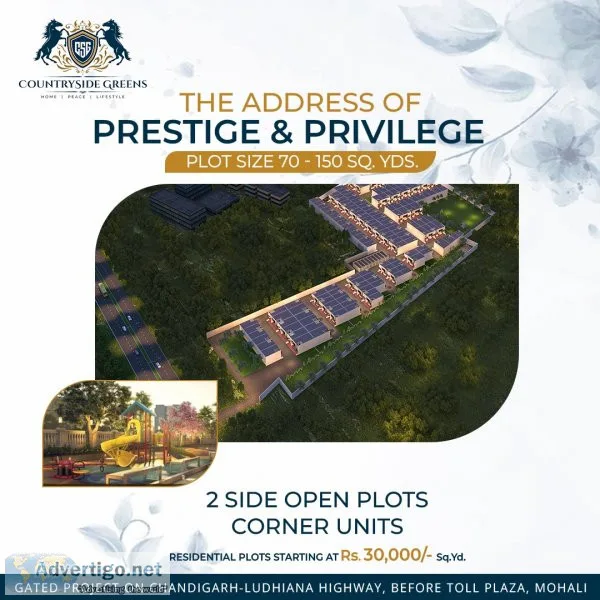 Countryside greens || residential plots/lands (9646-650-650)