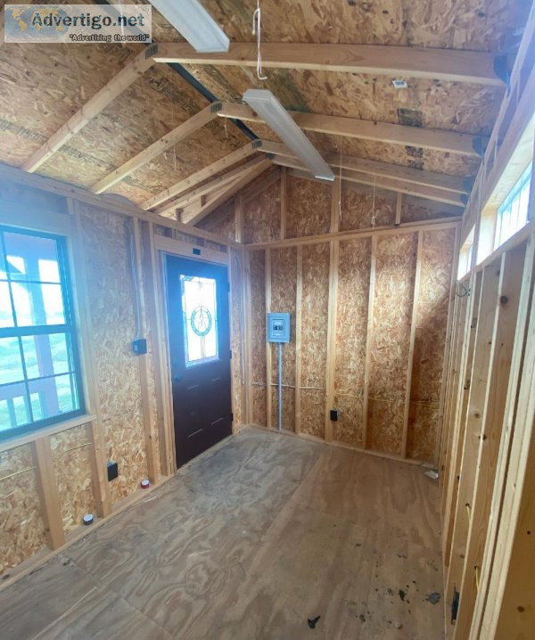 12x12 Gable Cabin Shell
