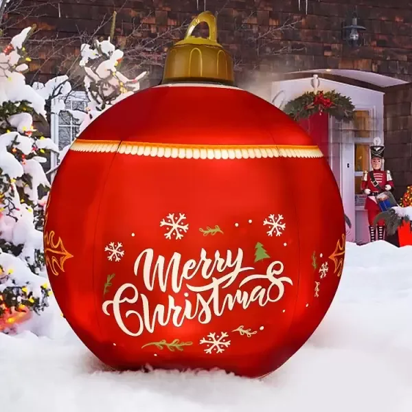24 in inflatable Christmas Ball