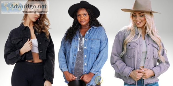 Denim Jackets for Women - Alaska