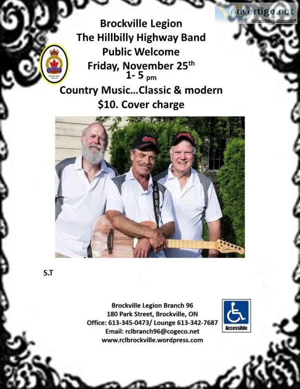 Hillbilly Highway Friday November 25th