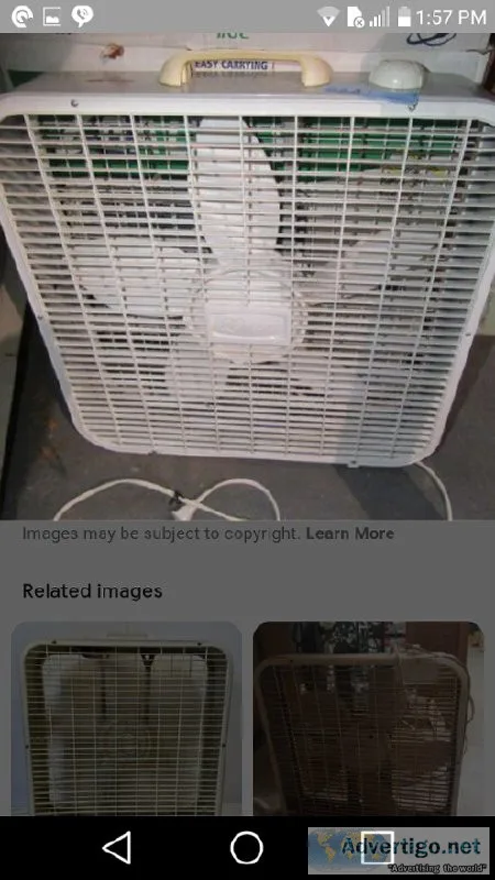 Lasko and galaxy fan