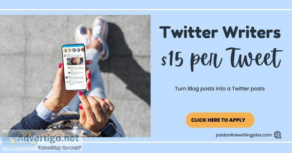 Twitter Writers - 15 per Tweet