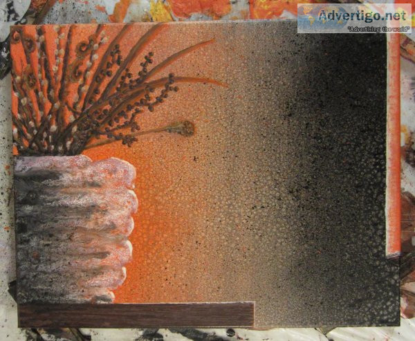 &quotVase in sunset window" by David C. Brannon