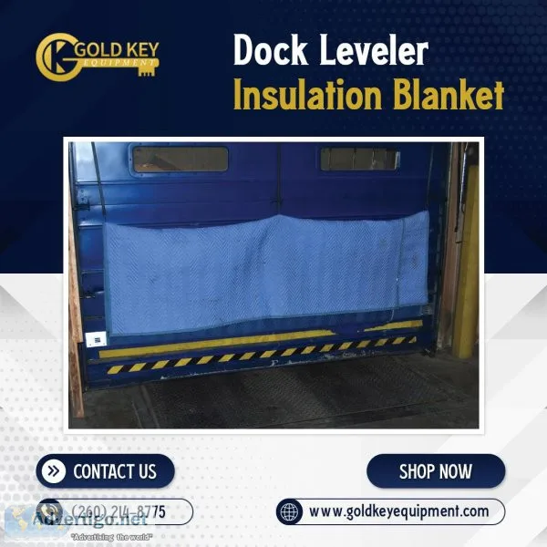 Dock Leveler Insulation Blanket - Gold Key Equipment