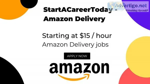 Start A Career Today - Amazon Delivery (US)