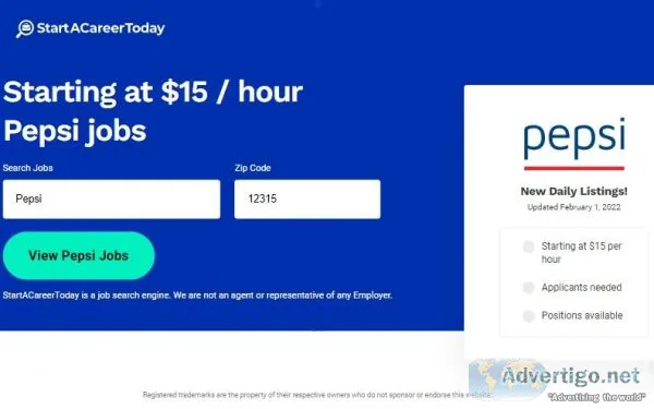 StartACareerToday - Pepsi