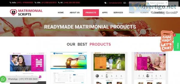 Matrimony software company in chennai