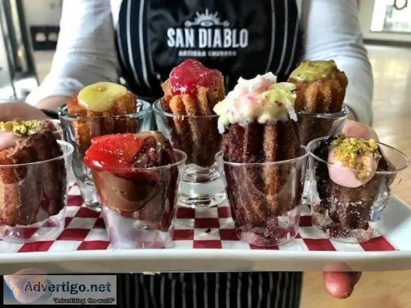 Churros ... A tasty treat ... perfect for half-time 