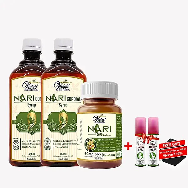 Vedobi | pcod syrup | nari capsule