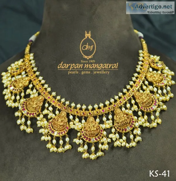 Pearls jewellery, pearl set online - darpan mangatrai